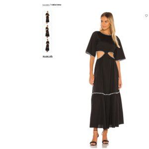 PETERSYN MAXI CUT-OUT DRESS